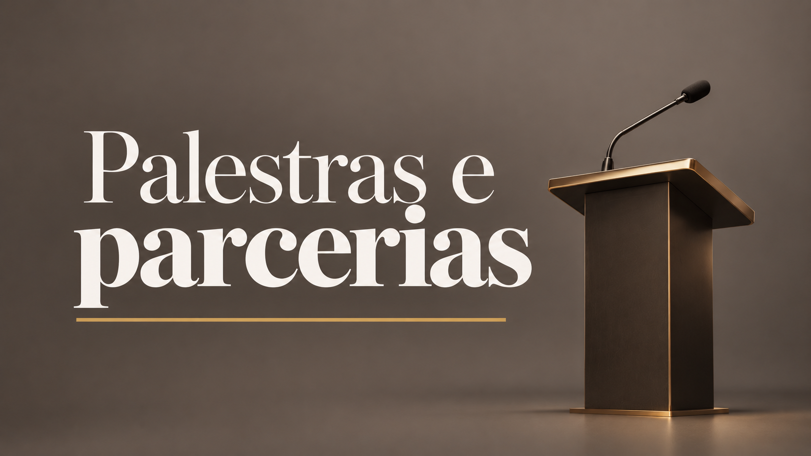 Palestras e parcerias